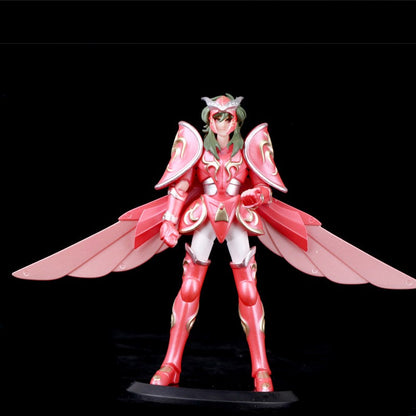 19cm Anime Cavaleiros do Zodíaco Boneco Fênix Ikki Hyoga Seiya Shiryu em Pé Coleção de Brinquedos Decoração Bonecas Japonesas