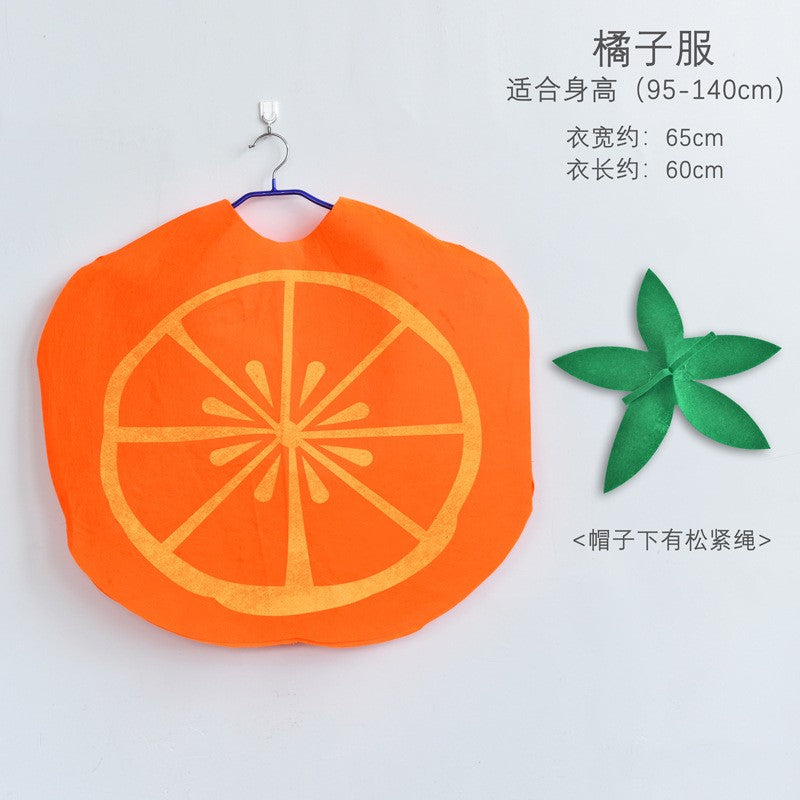 Fruit Fruit Vegetable Cosplay Costume Portable Cosplay Dance Performance Costumes 90-140CM Performances Cos Clothing