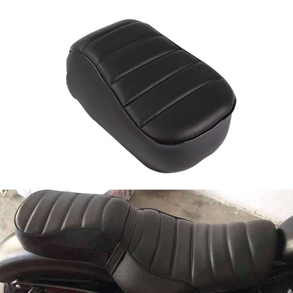 Banco Traseiro do Passageiro de Motocicleta Almofada de Couro PU para Harley Sportster Iron 883 XL883N 2016-2022