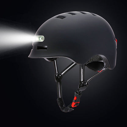 NOVO Capacete de Ciclismo Inteligente com Luz Traseira de LED Bicicleta Adulto Elétrica MTB Bicicleta de Estrada Patinete para Esporte Capacete Urbano Masculino Feminino 2#