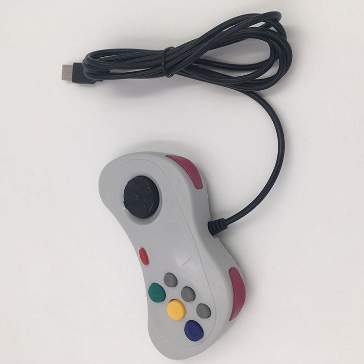 Game Controller USB Wired Singles Game Controller PC Computer Game Singles Controller
