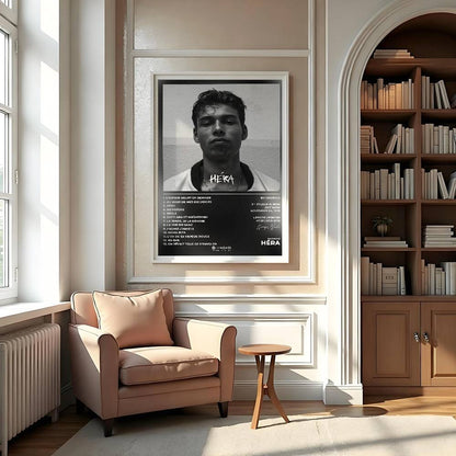 Rapper G-Georgio Poster Gallery Prints Self Adhesive Home Decor Decoration Wall Decals Living Room Sticker