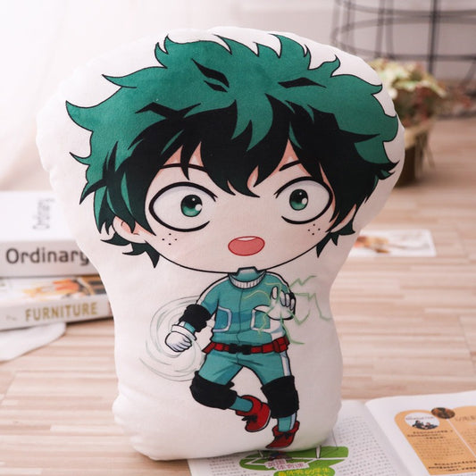 My Hero Academia Plush Stuffed Pillows Anime Boku no Hero Academia Cushion Cute Izuku Dakimakura Kawaii Katsuki Shoto Soft Dolls