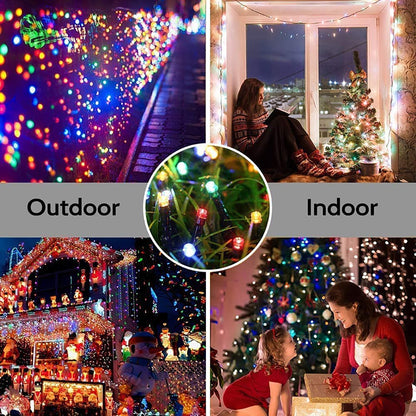 5/7/12M 8 Modes Solar String LED Fairy Lights Garland Outdoor Solar Powered Waterproof Lamps Wedding Christmas Home Garden Decor