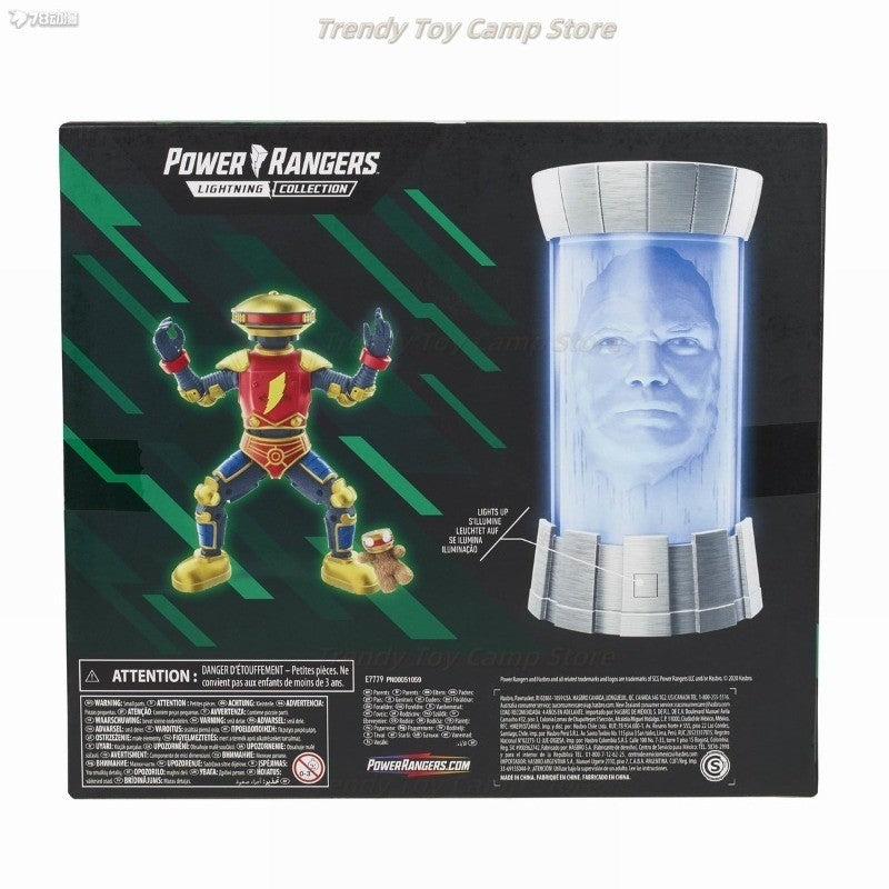?Em Estoque?Power Rangers Coleção Lightning Série Sato & Alpha Conjunto Limitado Boneco Articulado de 6 polegadas Coleção de Presente