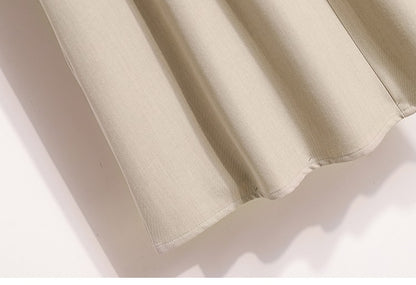 2025 Plus Size Skirts for Women Autumn Elegant Solid Women's Wrap Umbrella Skirts Korean High Waisted Suit Pleated Skirt