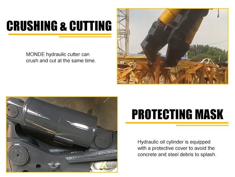 China Durable Construction Metal Processing Double Cylinder Hydraulic Shear