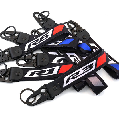 Para YAMAHA YZF R6 R3 R1 R7 YZFR6 YZFR3 YZFR1 YZFR7 Acessórios de Motocicleta CNC Capa da Chave Chaveiro YZF-R