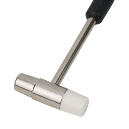 1 Martelo Pequeno Ferramenta de Reparo DIY Martelo de Borracha de Metal Martelo Portátil de Cabeça Dupla Para Reparo de Joias e Relógios Ferramentas Manuais