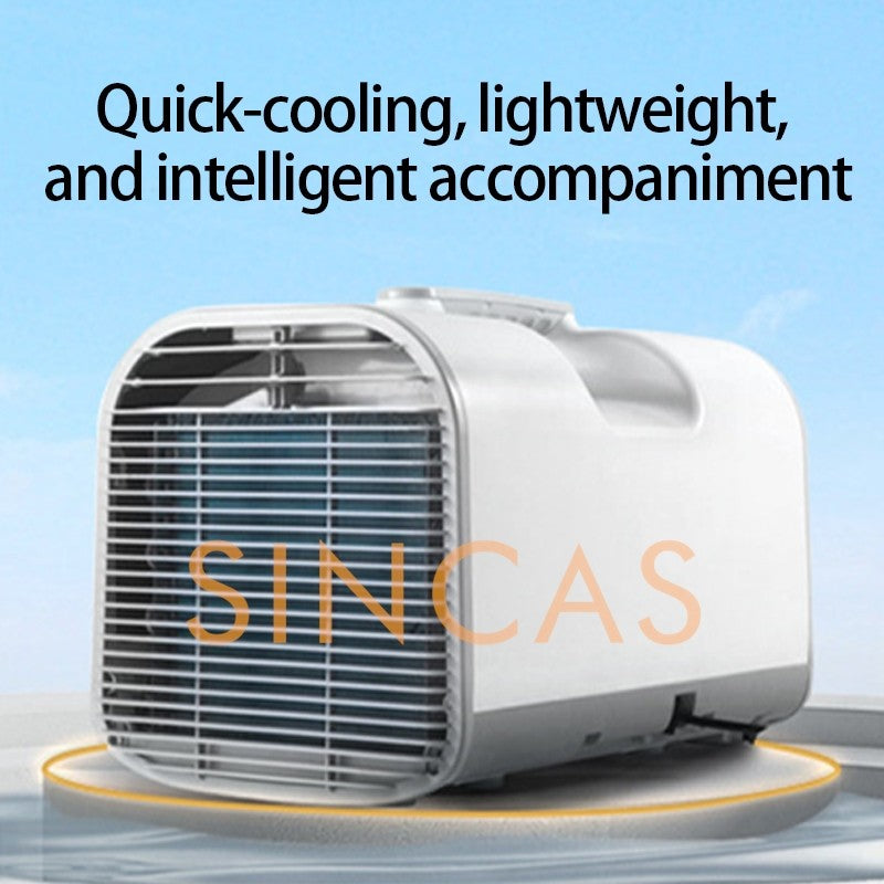Ar Condicionado Portátil Móvel para Barraca de Camping, Garagem, Quarto, Refrigerador 600W, Mini Ar Condicionado Móvel Sem Instalação com Controle Remoto