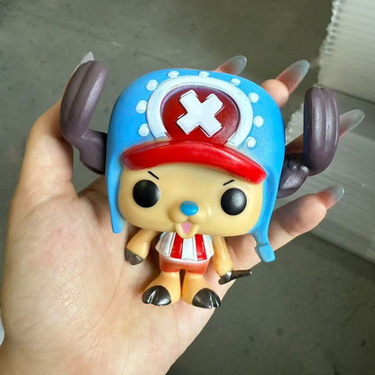 Funko Pop One Piece Figure Luffy modelo Blind Box Colecionáveis Action Figure é adequado para enfeitar figuras Presentes de fãs de brinquedos