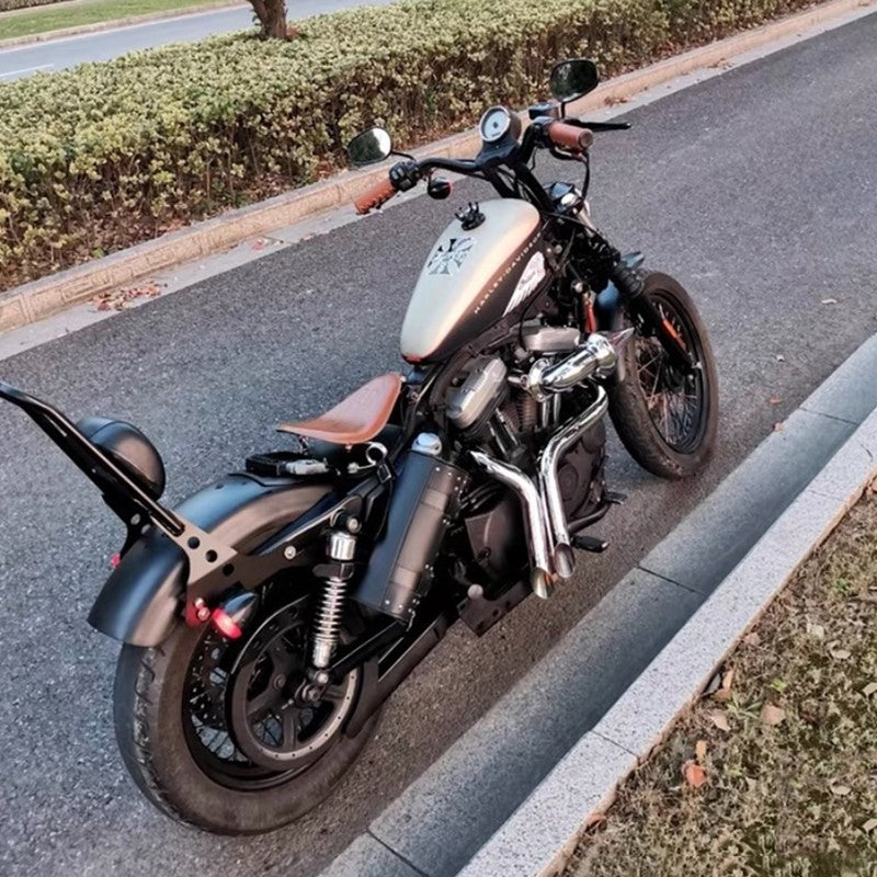 Motorcycle Exhaust Pipe Custom Forward Control Accessories Motorcross For Harley T7 Softail Sportster 883 1200