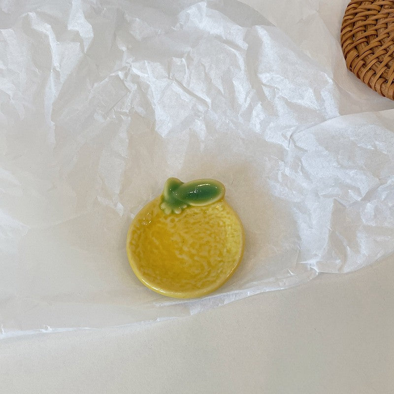 Suporte para Hashi Estilo Japonês Cerâmica Descanso de Hashi Formato de Frutas e Vegetais Garfo Prateleira Utensílios de Cozinha Decoração de Mesa de Jantar