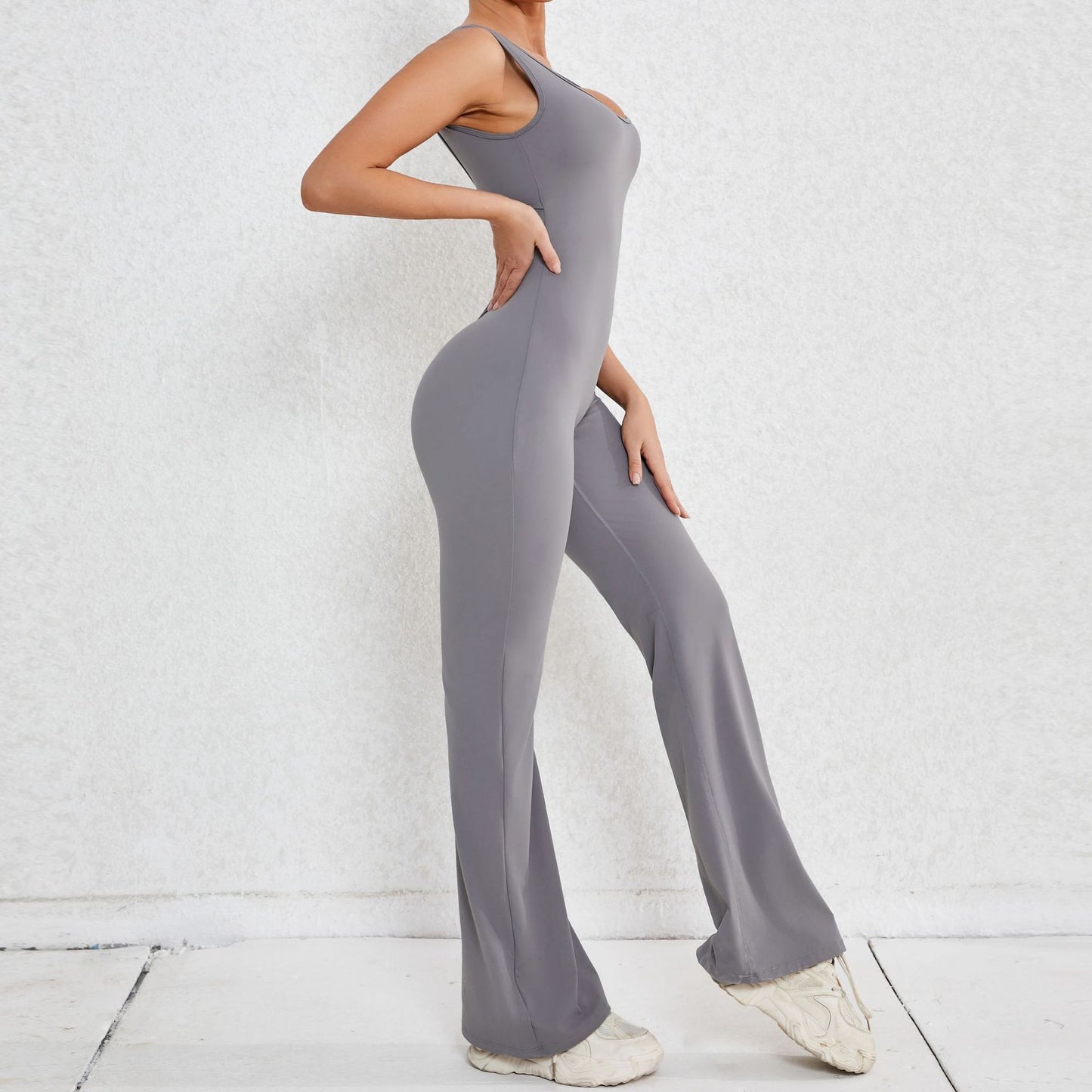 Sexy Back V Yoga Jumpsuit Women Women Sports Jumpsuit Fitness Rompers Training Yoga Suit Sportswear Stretch Workout Bodysuits