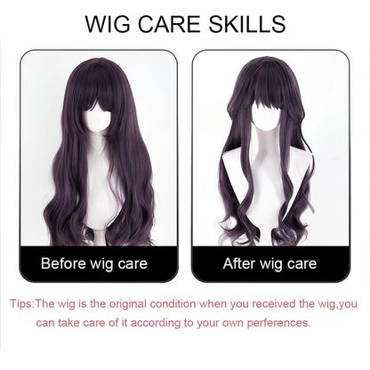 Peruca sintética Snoya Waguri Kaoruko Cos A Flor Perfumada Floresce peruca de cosplay fios de cabelo mistos mais fofos para Jogos Anime