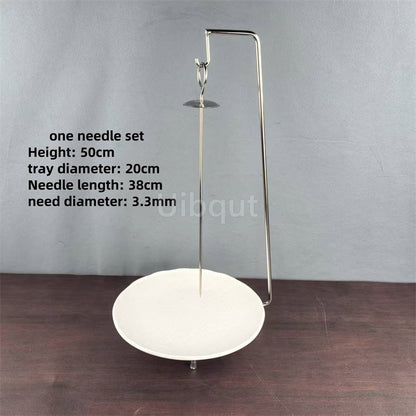 Kebab Barbecue Rack BBQ Cookware Roaster Rack Grill Vertical Stand Spanish outdoor BBQ Skewer Rack for Picnic Party Meat Sausage