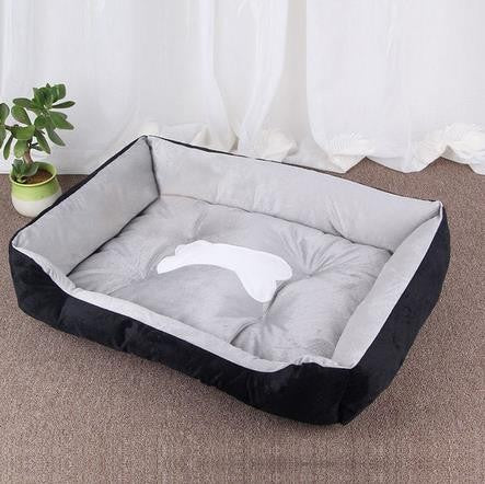 Cama de cachorro de casa de estimação grande, tapete de gato, pelúcia longa, sono profundo, macia e quente, almofada para cães pequenos, camas calmas para filhotes de Chihuahua