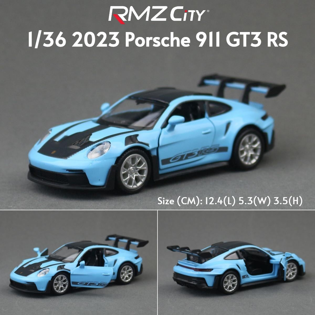 1/36 Porsche 911 GT3 918 Spyder Taycan Carro de Brinquedo de Corrida Modelo RMZ CiTY Metal Fundido Miniatura Coleção Presente Para Meninos Crianças