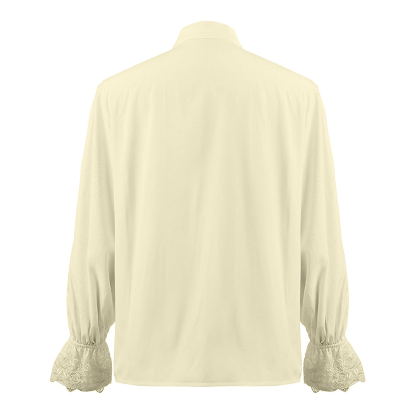 Medieval Viking Shirts Men's Autumn Casual Shirts Steampunk Cosplay Bandage Long Sleeve Ruffled Shirt Gothic Blouse Tops