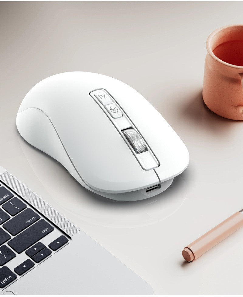 Ai Voice Mouse Wireless Bluetooth Dual-Mode Rechargeable for Laptop Pc Voice Typing Translation Deepseek Gpt intelligent Office