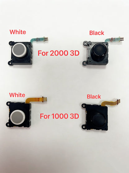 Original for PS Vita PSV 1000 1004 1006 Left Right 3D Analog Joystick for PSV 2000 Control Analog Joystick Button Black White