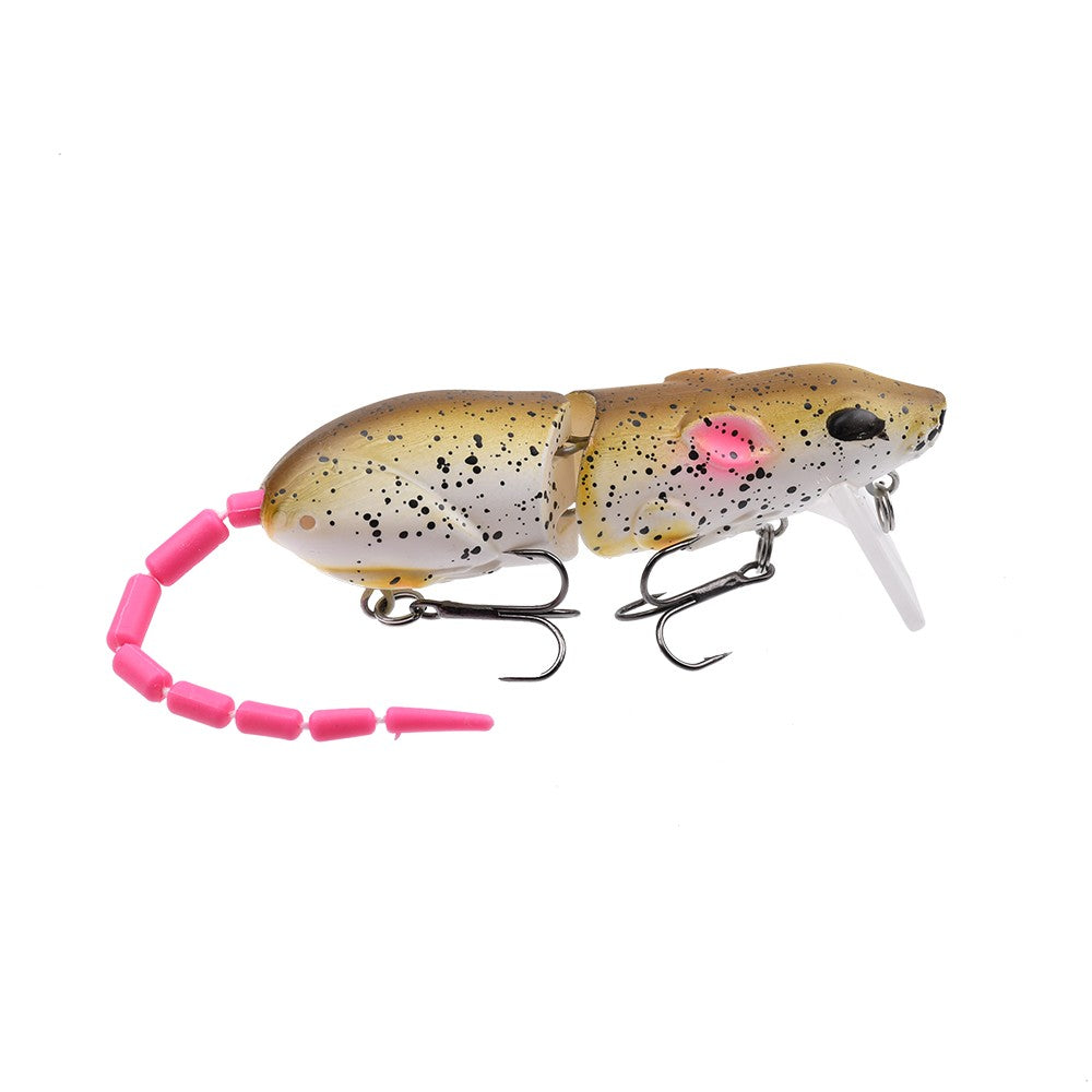 15.5g Mouse Lure Artificial Plastic Mouse Fishing Lure Swimbait Rat Pike Bass Minnow Floatingbaits Fishing Tackle Accessories