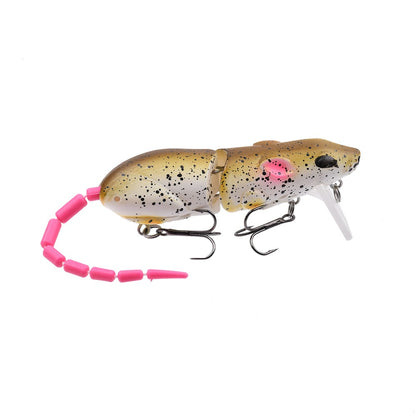 15.5g Mouse Lure Artificial Plastic Mouse Fishing Lure Swimbait Rat Pike Bass Minnow Floatingbaits Fishing Tackle Accessories