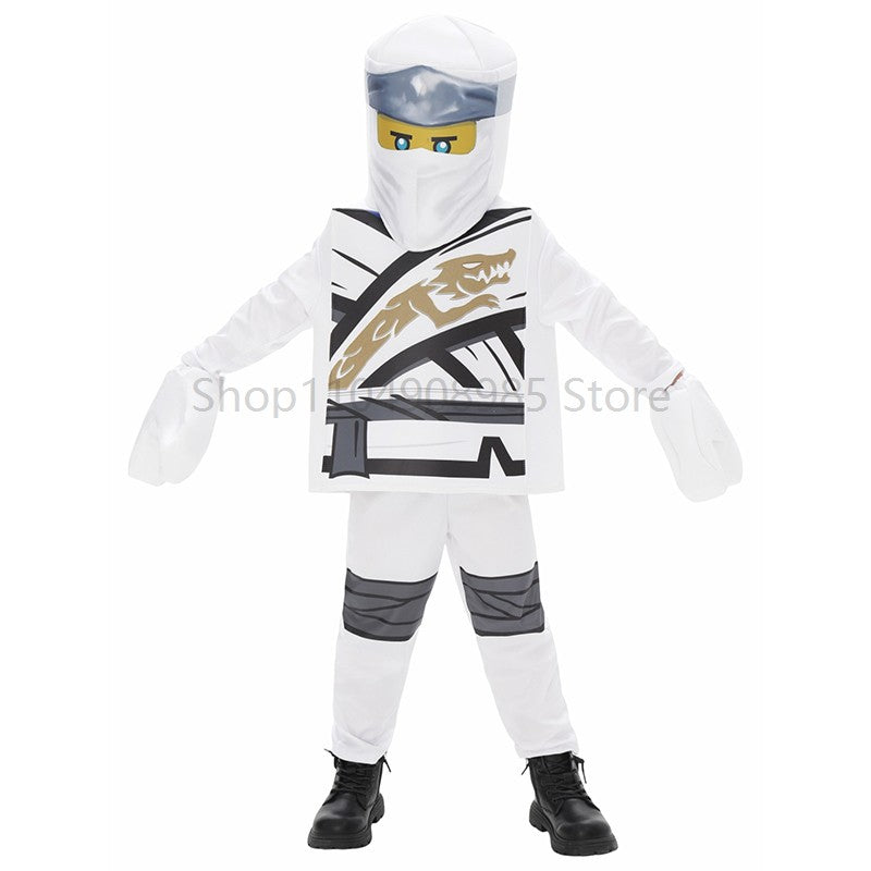 Anime Game Ninja Costumes for Boys and Girls Sets Halloween Children's Cosplay Performance Costumes Sutit