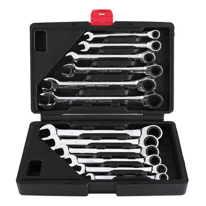 Ratchet Combination Metric Wrench Set Hand Tools Torque Gear Socket Nut Tools A Set of Key