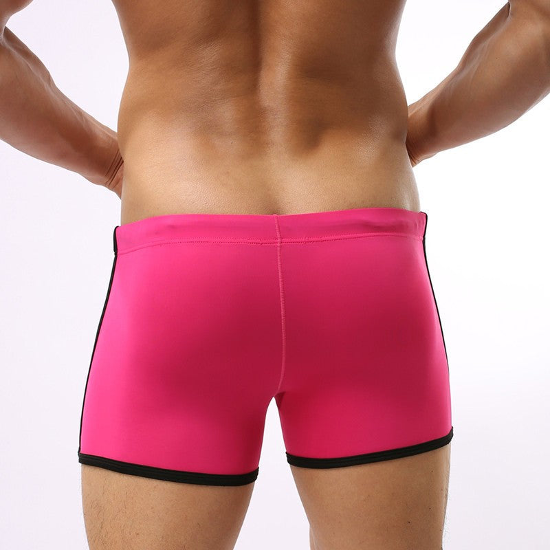 Men's Surf Board Shorts Beachwear Swimming Trunks Men U Convex Pouch Boxer Shorts Bikni Male Panties Underpants