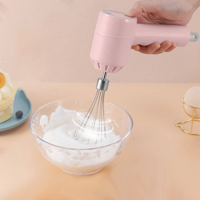 Mini Mixer Elétrico Portátil Sem Fio 3 Velocidades Liquidificador de Mão de Alta Potência Batedor de Massa Batedor de Ovos Ferramentas de Cozinha para Confeitaria