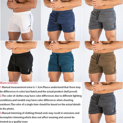 Summer Men's Fitness Shorts Gym Shorts Gyms Short Pants Run Hiking Sportswear Running Shorts Men Sports Jogging