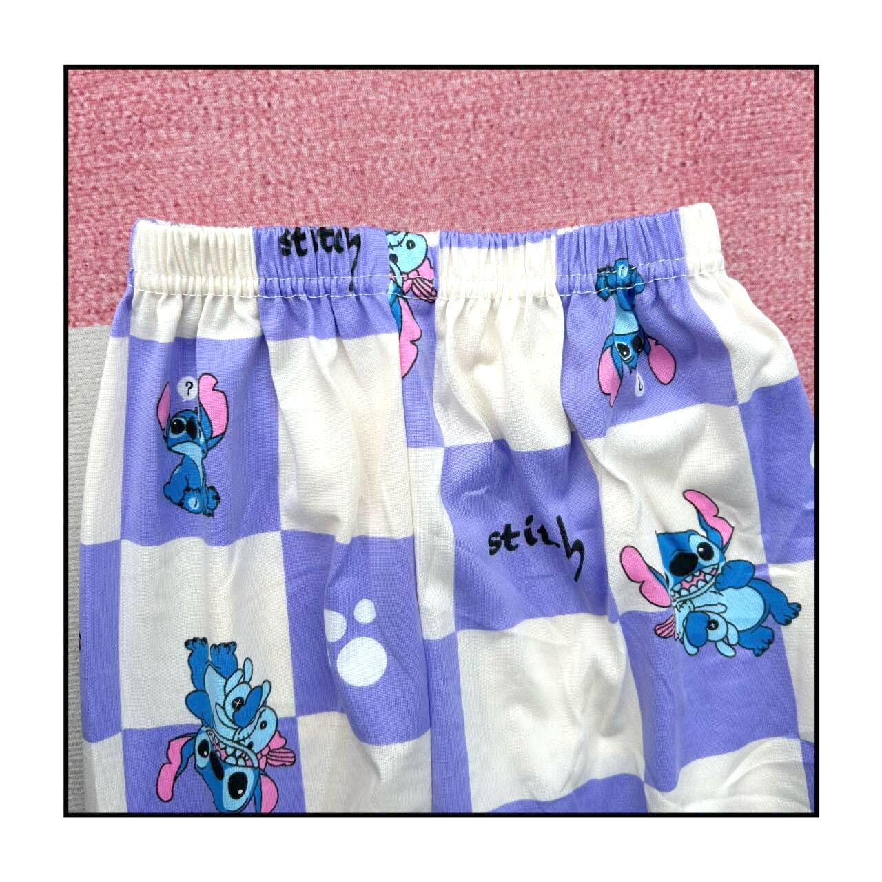 New Pajama Boys Girls Pajamas Stitch Clothing Sets Kids Long Sleeve +Pant 2Piece Children Home Clothing Girl Nightgown