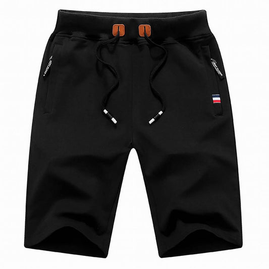Men's Shorts Summer Breeches Cotton Casual Sweat Bermudas Men Black Homme Classic Clothing Beach Shorts Male