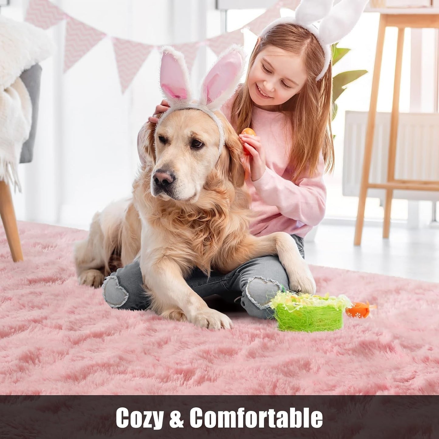 Silk Wool Carpet Living Room Plush Rug Bed Room Floor Fluffy Mats Non-slip Home Decor Soft Velvet Carpet Kids Room Blankets