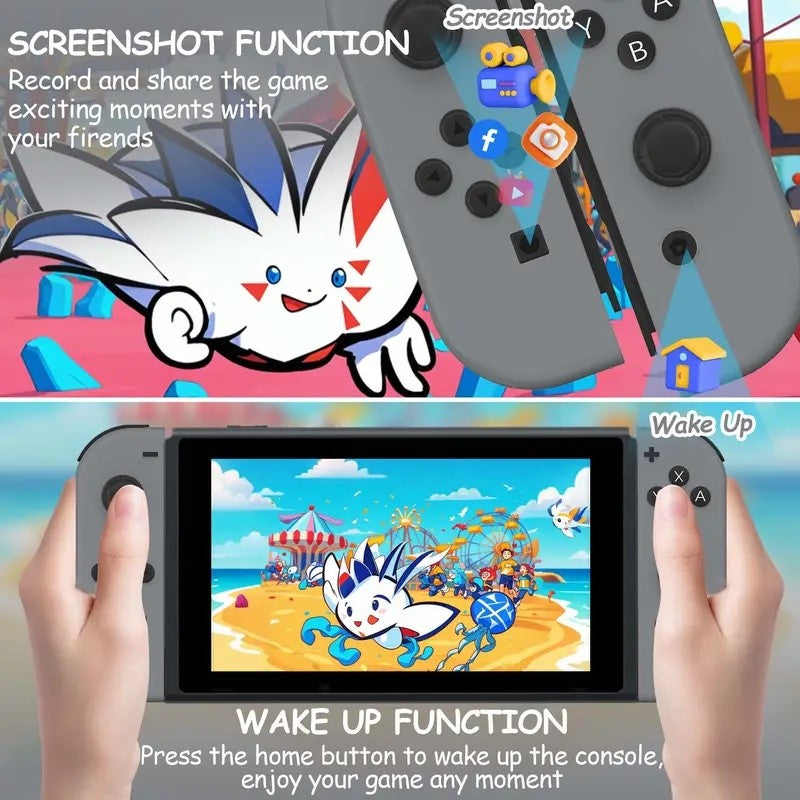 Wireless Controller For Nintendo Switch NS/OLED/LITE Gamepad Joystick Dual Vibration Turbo Remote Control 6 Axis Gyro L/R Joypad