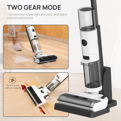 JONR ED12 Wet Dry Smart Vacuum Washing Cleaner Wireless Washing Floor Cleaner/Mop Water