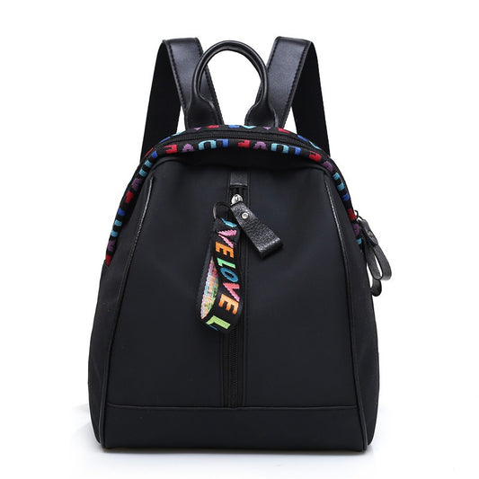 New versatile nylon Oxford fabric women's backpack, casual and anti-theft design, lightweight backpack