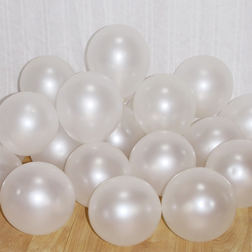 5/10/12inch Pearl Balloons Milk White Latex Balloons Birthday Wedding Decoration For Engagement Anniversary Bridal Shower Globos