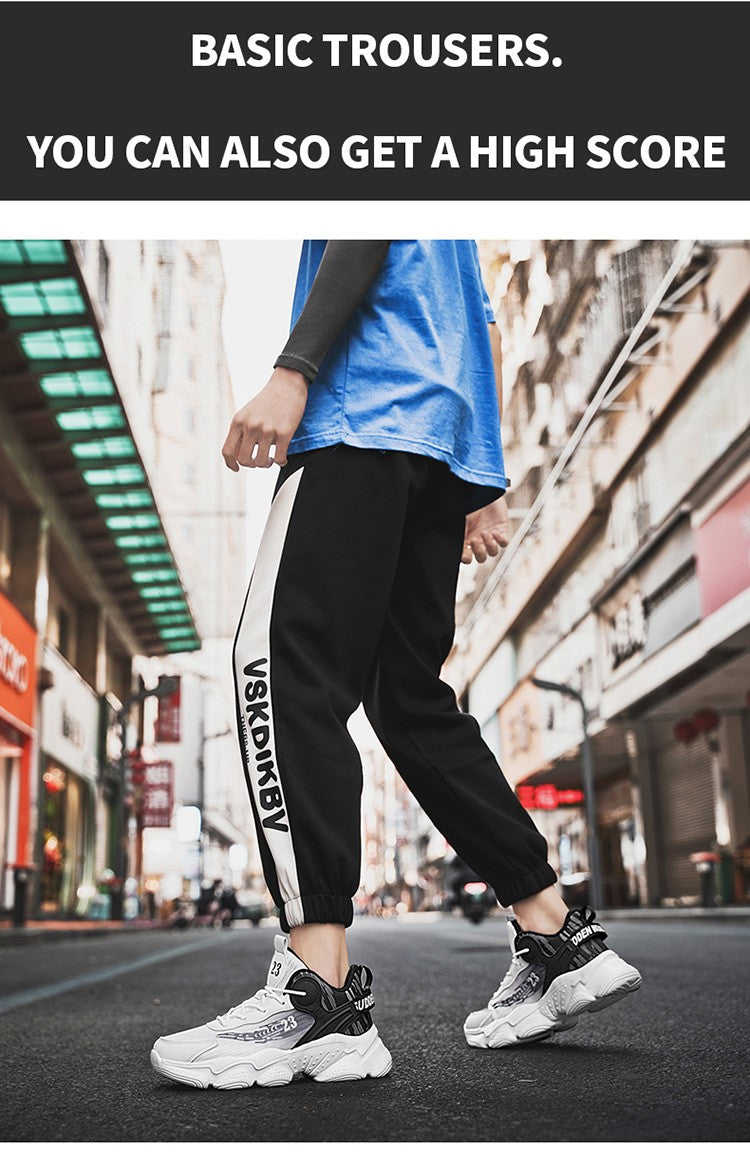 Man Increase the size Casual and fashionable shoes Anti-slip Wear-resistant Trend Sports shoes Lightweight Comfort Running shoes