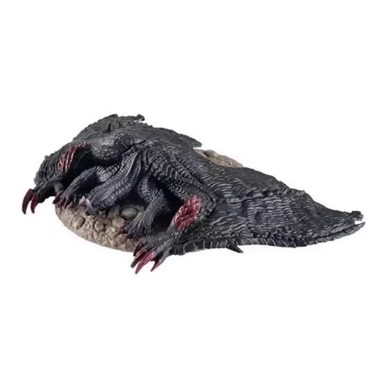 Brinquedos Gashapon Originais Bandai Monster Hunter Capture Team 2 Anime Bonecos Rathalos Gore Magala Tigrex Decoração de Modelo Presentes
