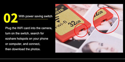 Cartão SD WIFI Adaptador de Cartão Micro SD TF Sem Fio ezshare Suporta apenas Cartões de Memória MicroSD de 4GB 8GB 16GB 32GB
