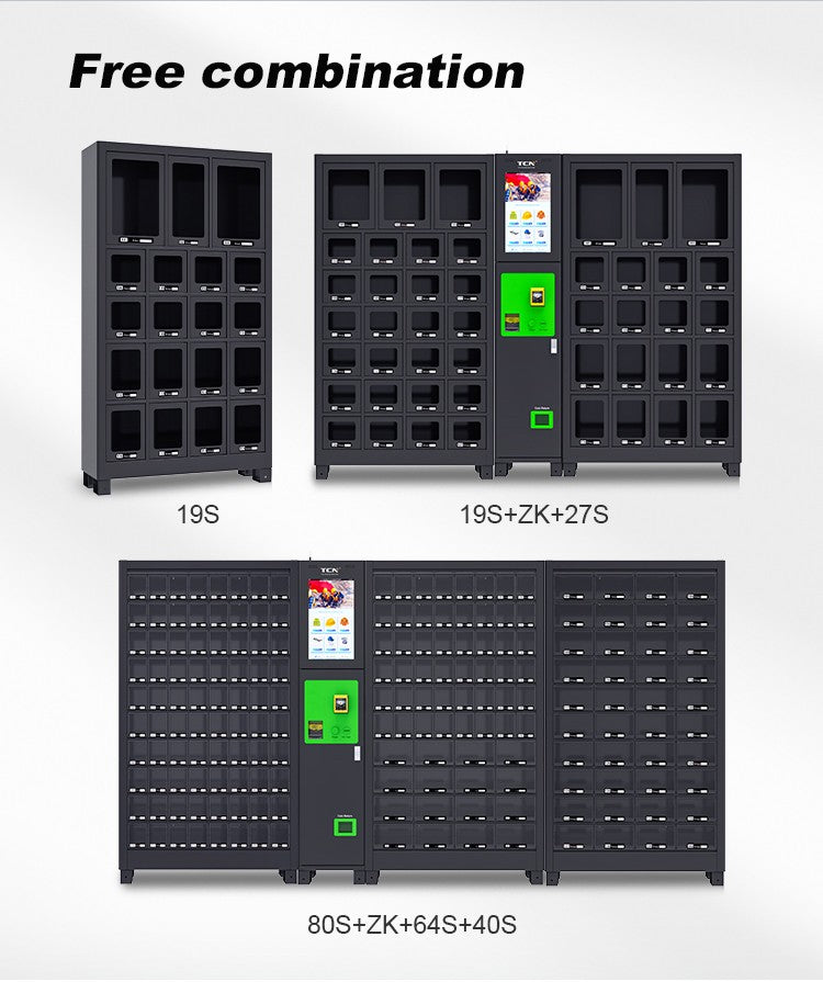 7/24 Large Capacity Locker Vending Machines Storage Cabinet Vending Machine