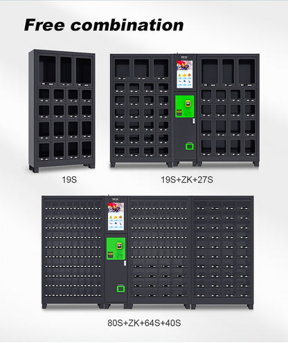 7/24 Large Capacity Locker Vending Machines Storage Cabinet Vending Machine