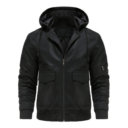 Mens Leather Jackets High Quality Classic Motorcycle Jacket Male Plus faux leather jacket men spring Drop shipping