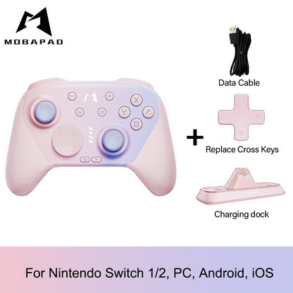 MOBAPAD CHITU 2 Matte Version Pro 2 HD Bluetooth Controller with Charging Dock For Nintendo Switch 1/2 PC Android iOS Gamepad