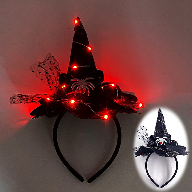 Luminous Cat Ears LED Hair Band Kawaii Accessories Cosplay Supplies Glowing Colorful Headband For Birthday Christmas