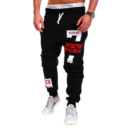 Men's Athletic Shorts Sweat Shorts Capri Pants Drawstring Print Letter Sports Outdoor Weekend Streetwear Stylish Sweatpants Male