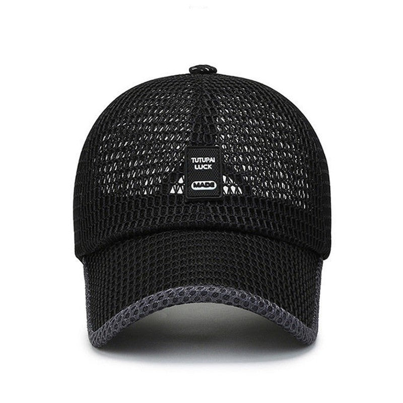 Men Women Outdoor Summer Full Mesh Net Cool Breathable Quick Drying  Sunhat Baseball Cap Anti-UV Tennis Golf Sport Trucker Hats