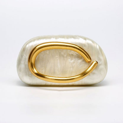 Box Bag Metal Details Crossbody Pu Leather Clutch Shoulder Luxury Brand Handbags Women's Handbag Ladies Female Evening Purse Red